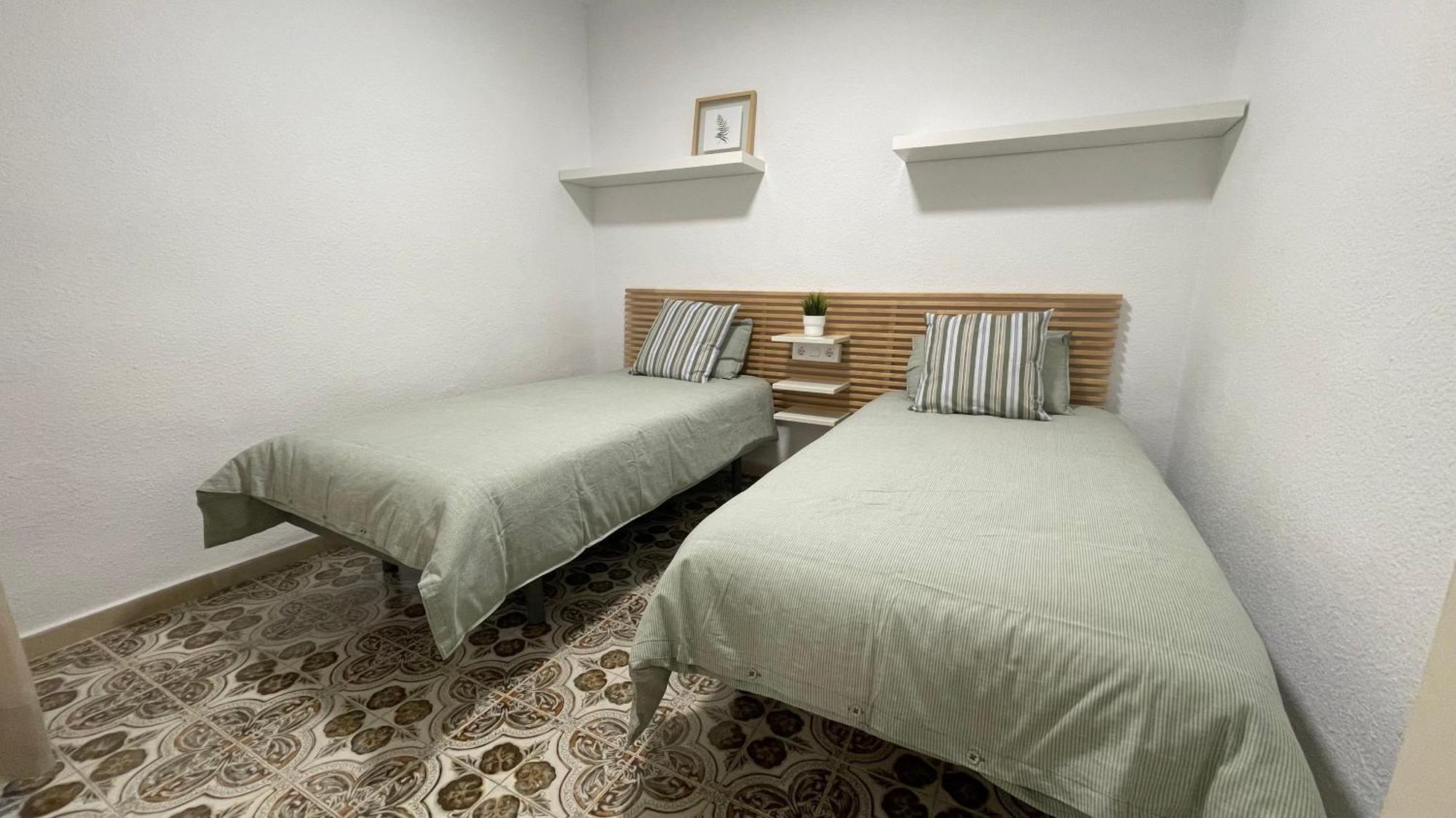 Charming Beachfront Apartment Murcia Exterior foto